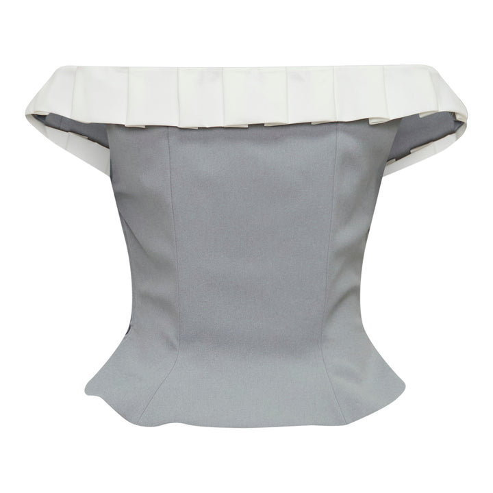 Bow Corset Bustier Top