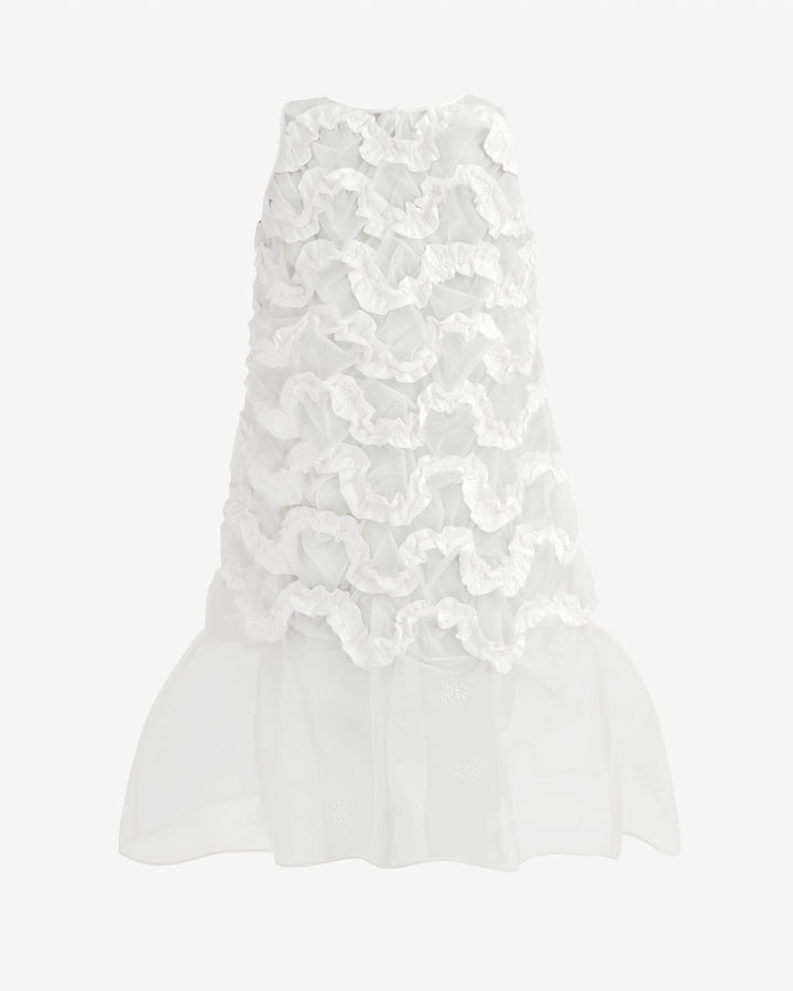 Lolo Ruffle Appliqué Dress