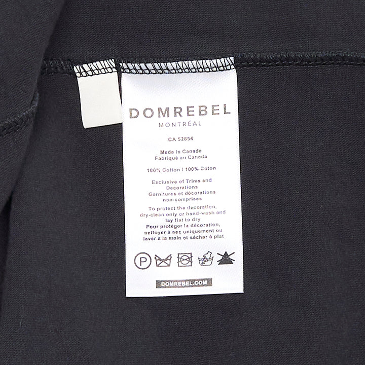 Domrebel Thank You For Subscribing black oversized graphic tee featuring a distressed vintage-style animated princess holding a credit card, with 'Thank You for Subscribing' text