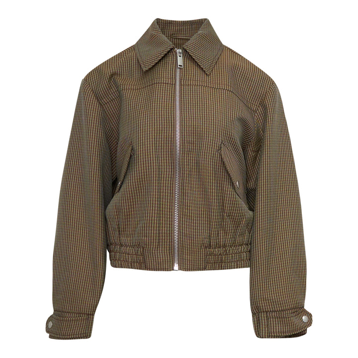Tweed Blouson Bomber Jacket