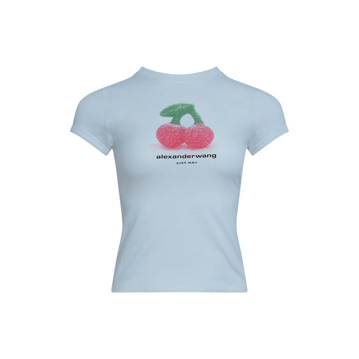 Cherry Graphic Baby Tee
