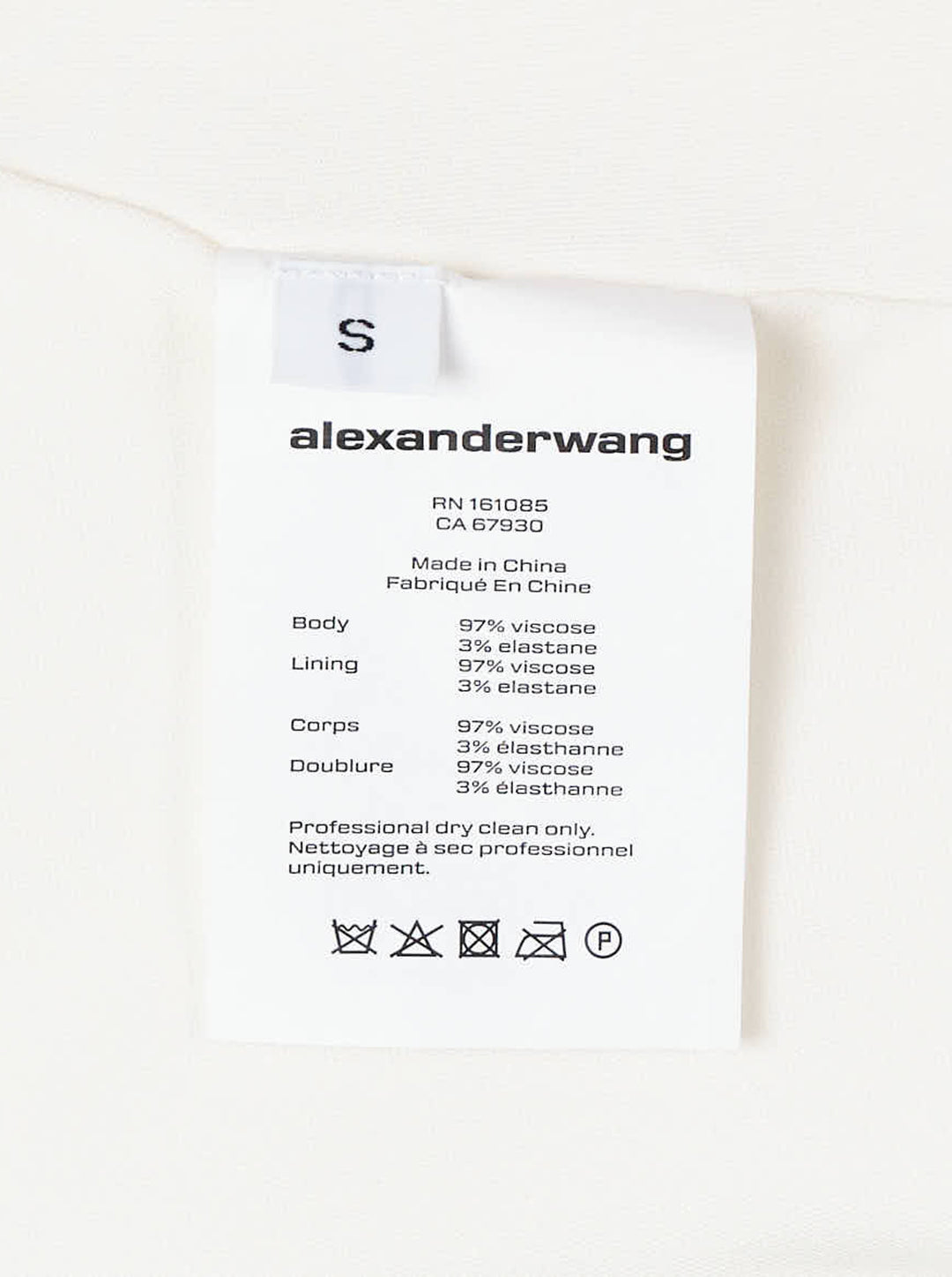 Alexander Wang Asymmetric Draped Twisted Top - view 3