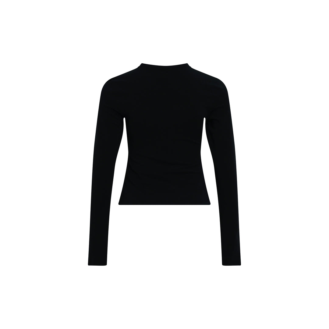 Logo Print Long Sleeve Tee