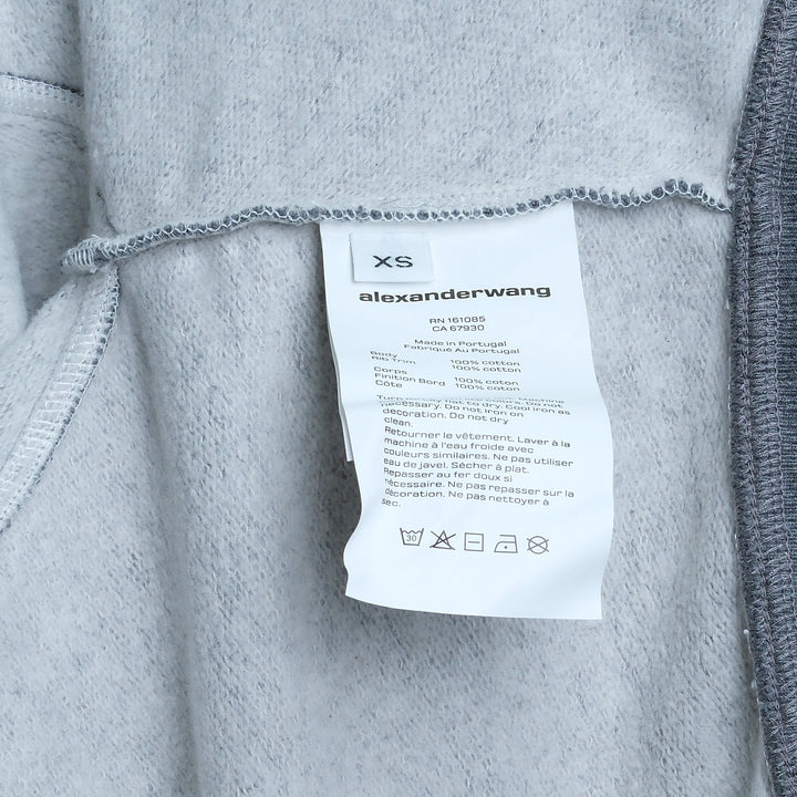 Logo Print Zip-Up Hoodie