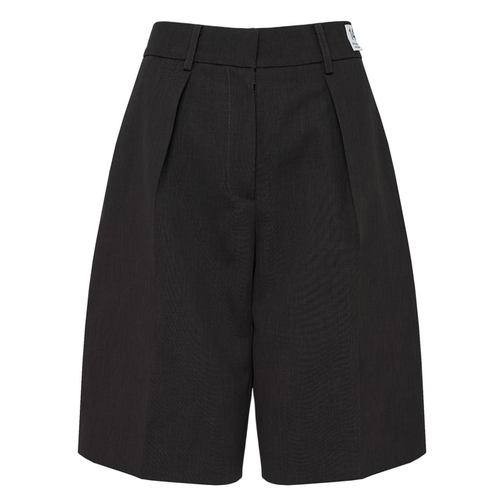 Pleated Tailored Shorts