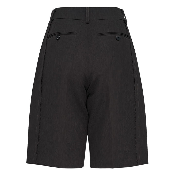 Pleated Tailored Shorts