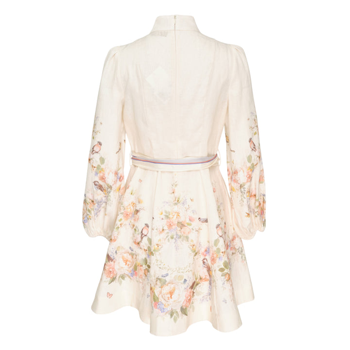 Valiant Button Mini Dress