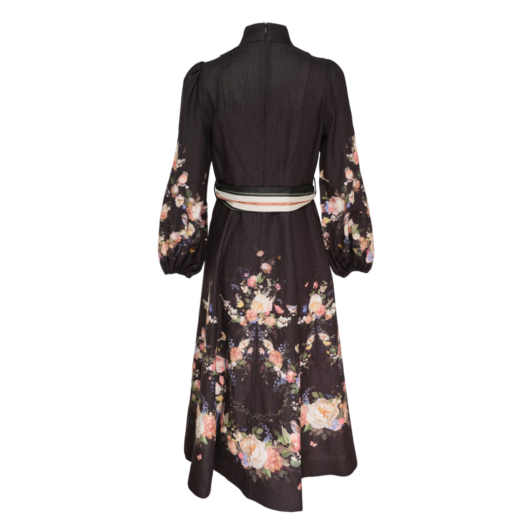 Valiant Button Midi Dress