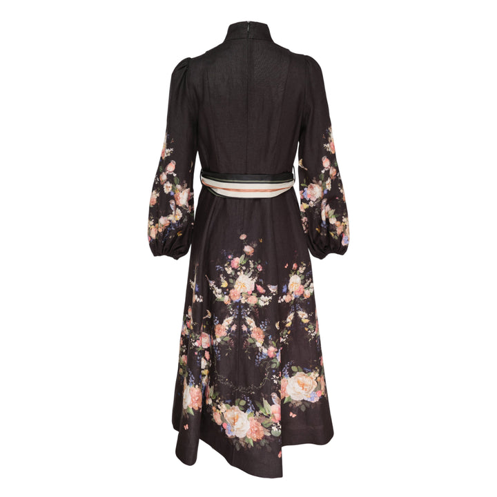 Valiant Button Midi Dress