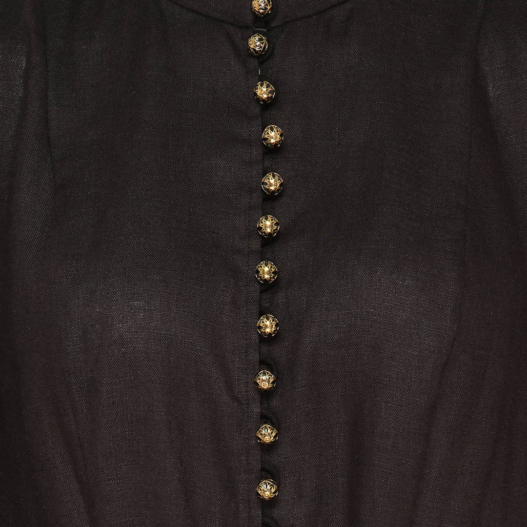 Valiant Button Midi Dress