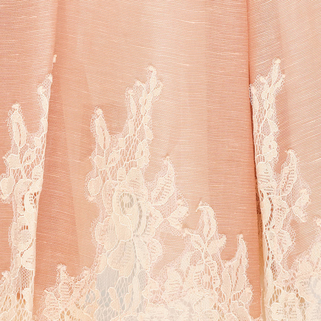 Valiant Lace Trim Mini Dress