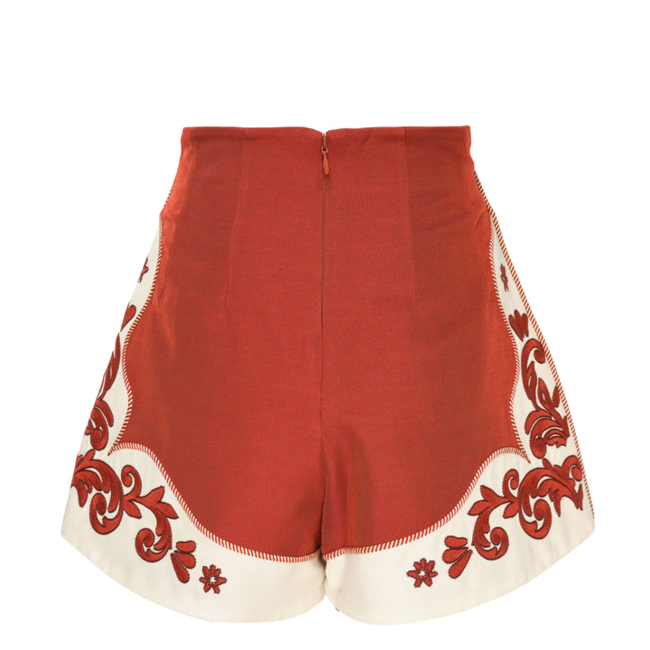 Duke Embroidered Shorts