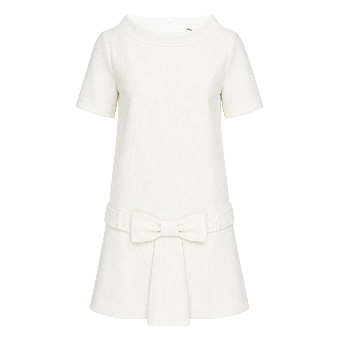 Bow Detail Short Sleeve Dress