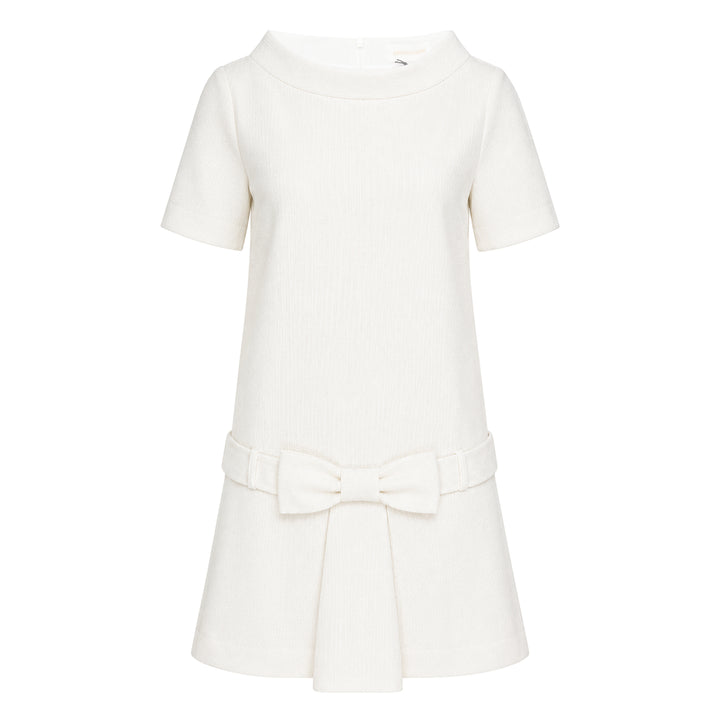 Bow Detail Short Sleeve Dress