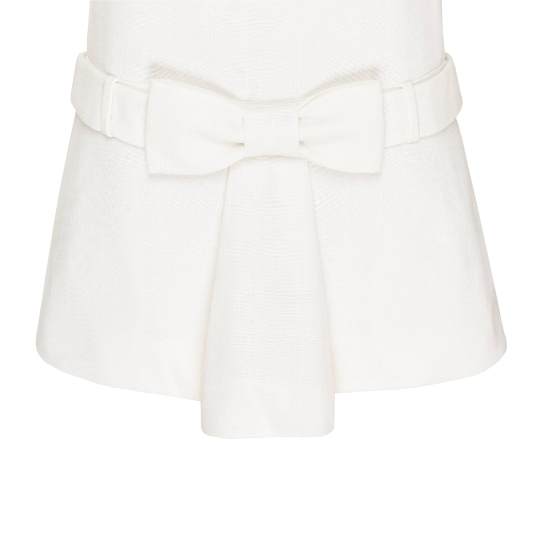 Bow Detail Short Sleeve Dress
