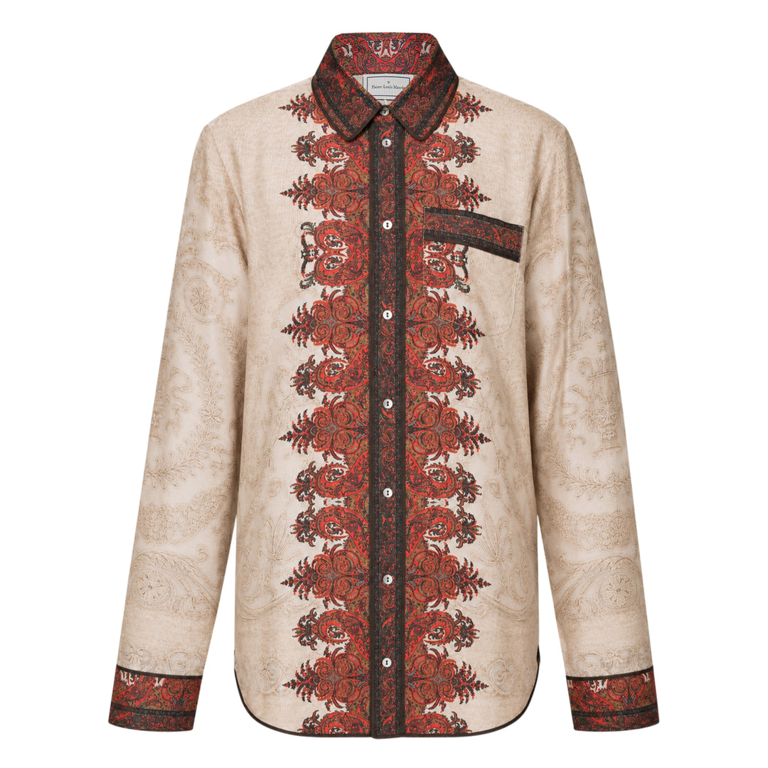 Floral Print Long Sleeve Shirt