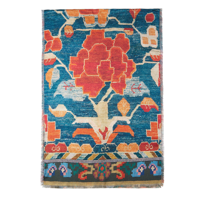 Pierre-Louis Mascia Fancy Floral Printed Scarf