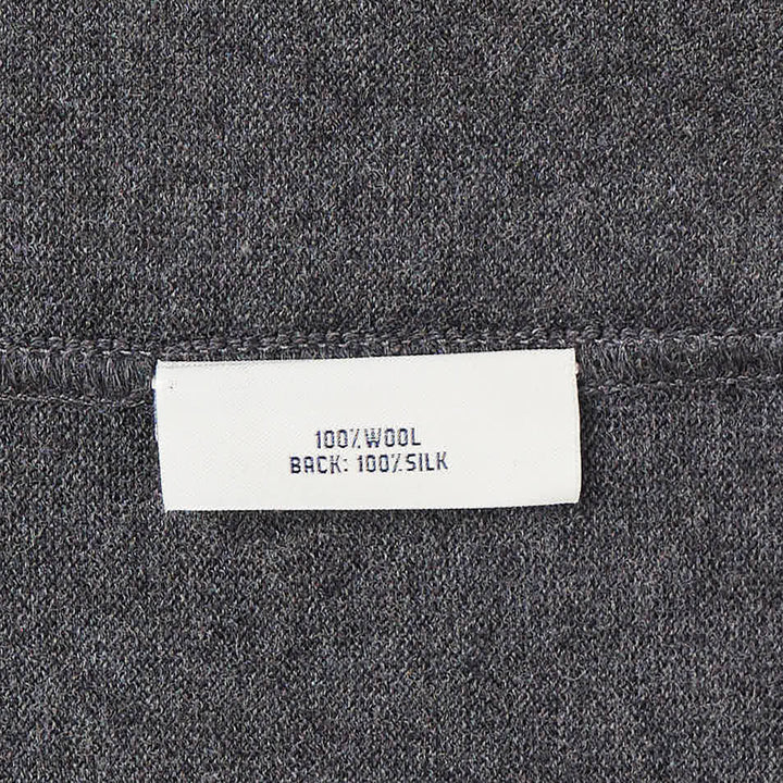 Floral Panel Wool Cardigan