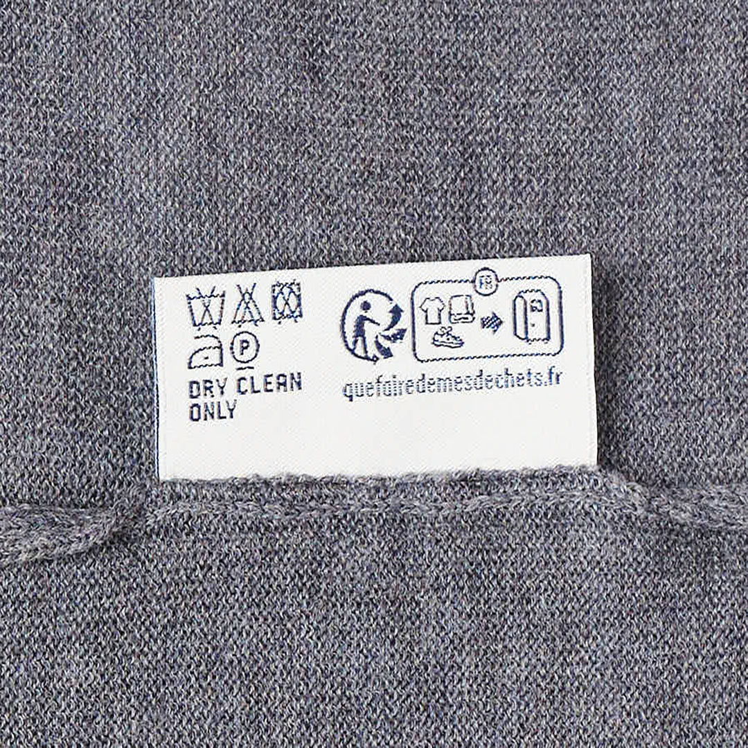 Floral Panel Wool Cardigan