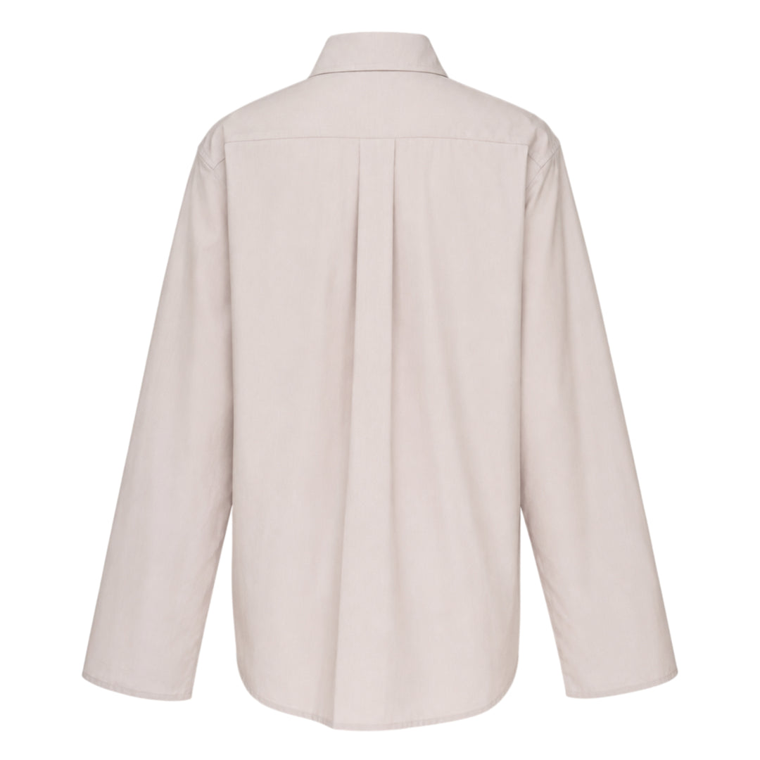 Long Sleeve One Pocket Blouse