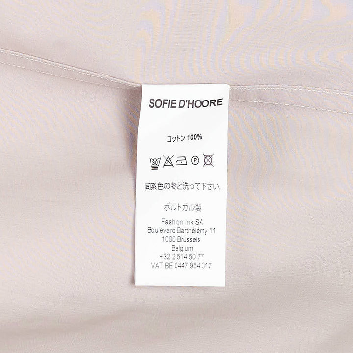 Long Sleeve One Pocket Blouse