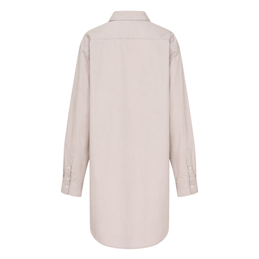 Long Sleeve Uneven Hem Blouse