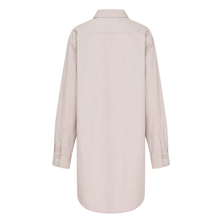 Long Sleeve Uneven Hem Blouse