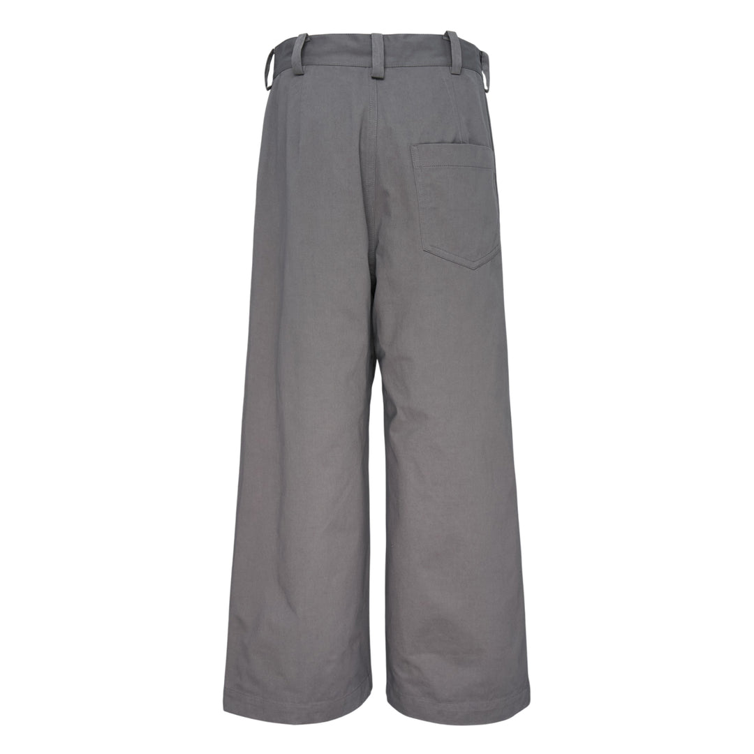 Single Pleat Wide Leg Pants