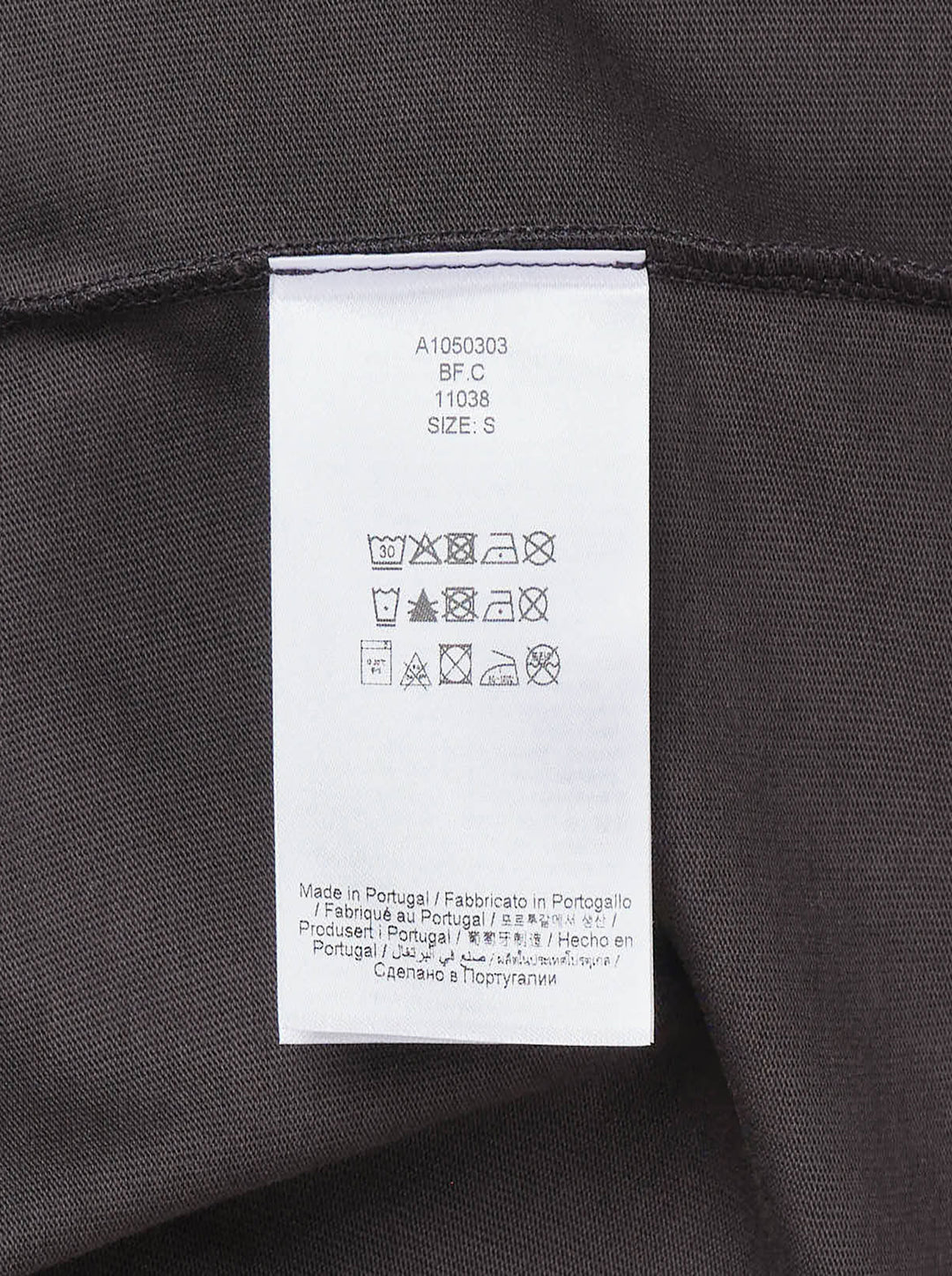 Ganni Heavy Cotton Forest Ted T-shirt in washed black, featuring a yellow drip-style Ganni logo above a teddy bear mascot graphic and 'Have a nice day! Please recycle' slogan print - view 4