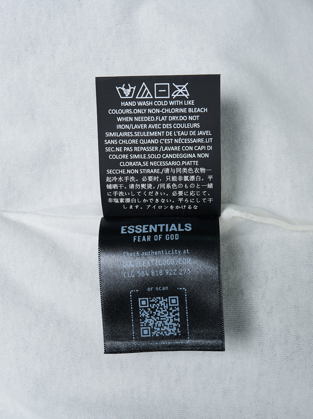 Fear of God ESSENTIALS Classic Double Layer Tee - view 4