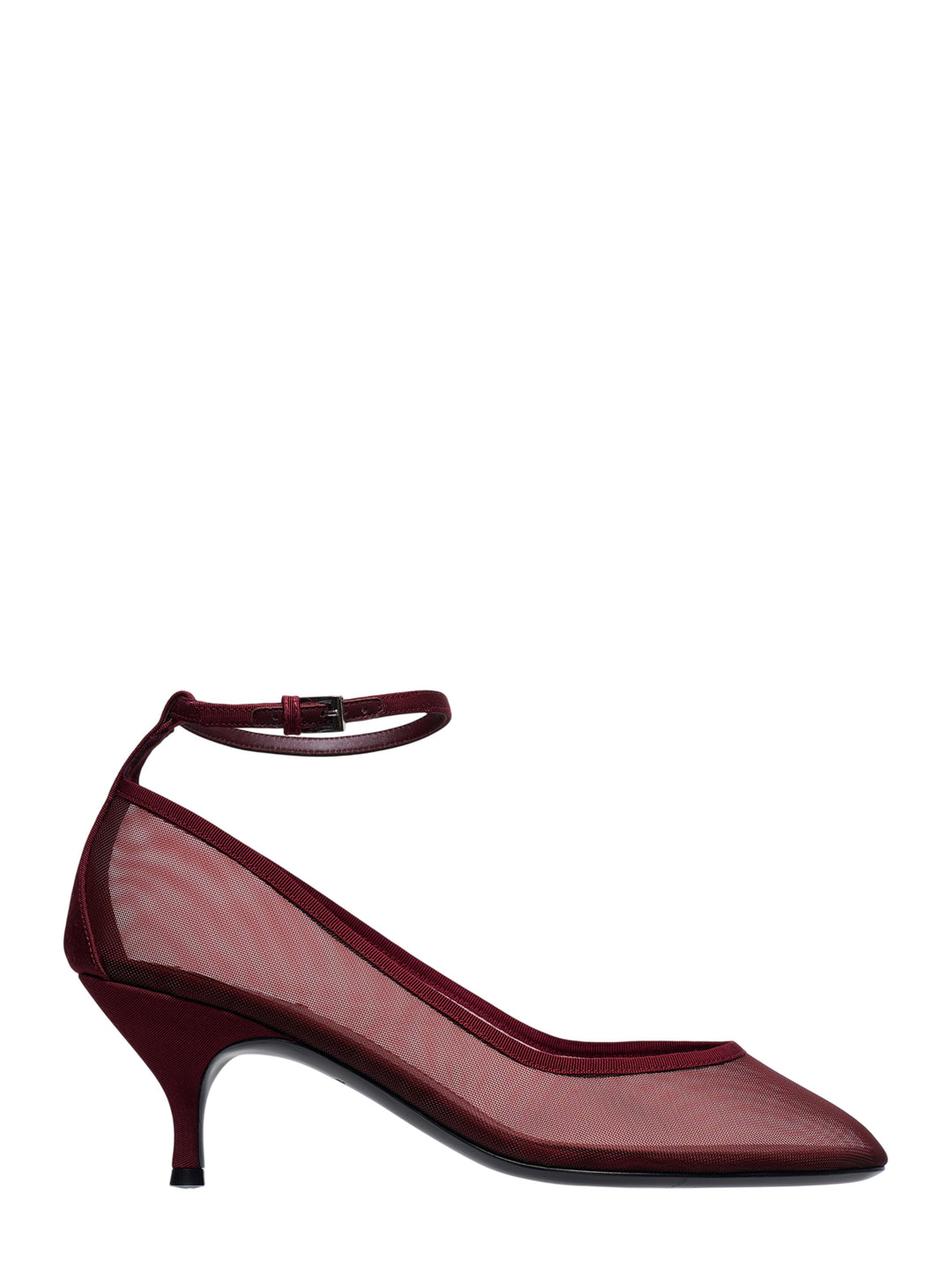 ALAIA Tulle & Grosgrain Pumps