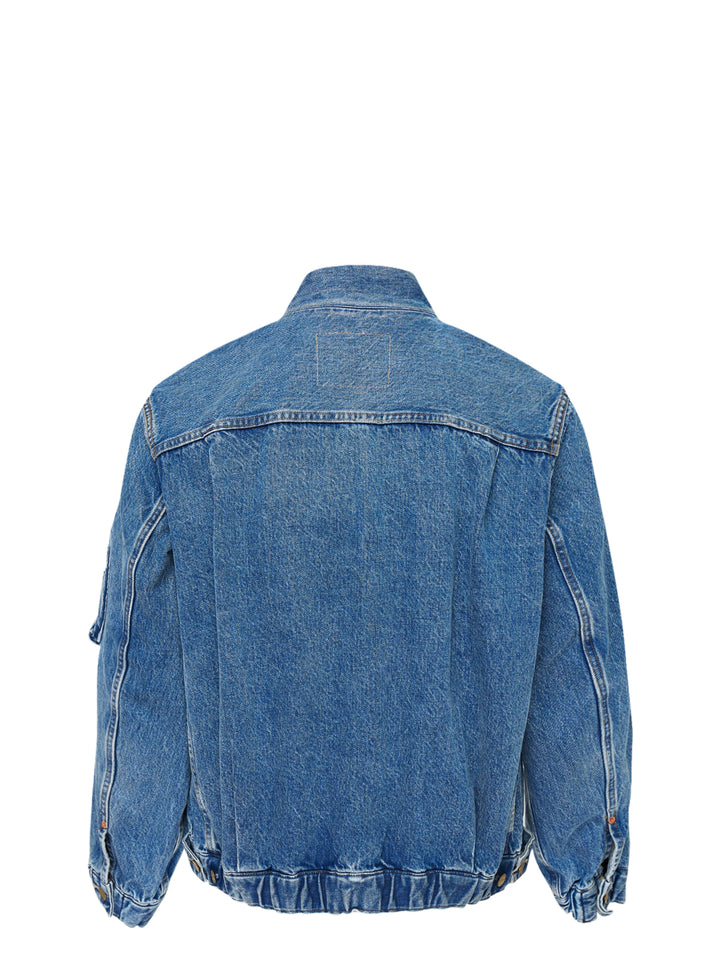 sacai Holiday Capsule Denim Blouson Jacket - view 2