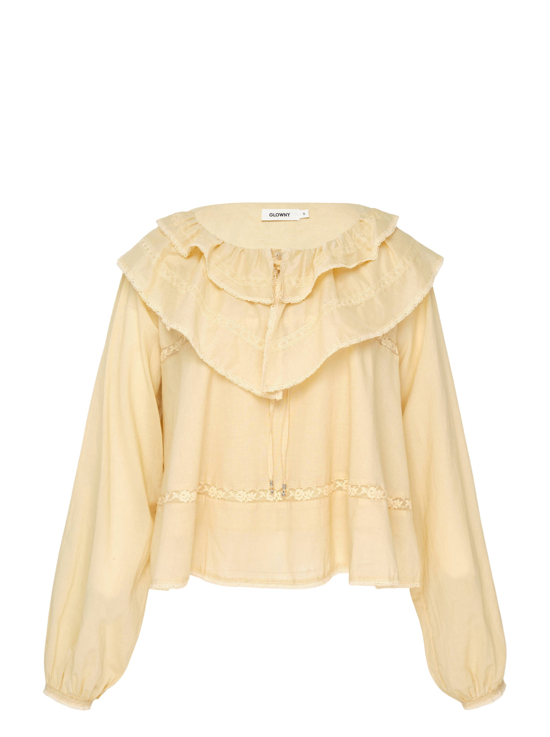 GLOWNY Mallow Lace Blouse