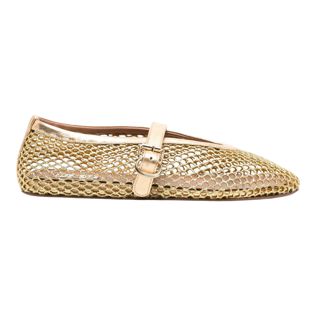 Club21 - ALAIA - Ballet Flat - FLAT SHOES - Gold