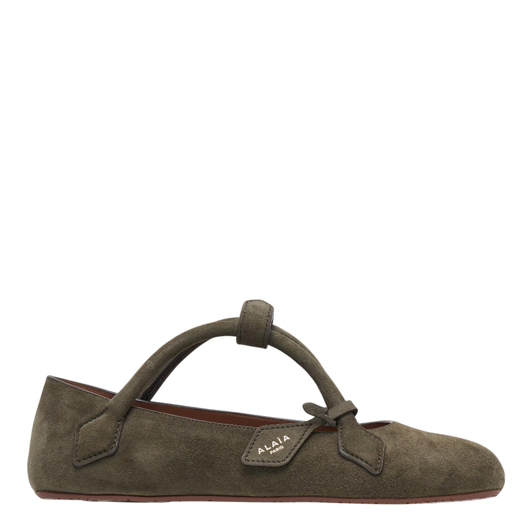 Ballet Flats Suede Goatskin