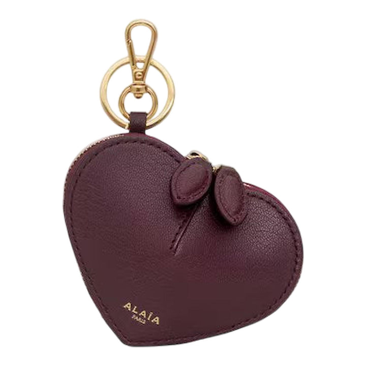 Club21 - ALAIA - Coin Purse Goatskin - COIN POUCHES - Burgundy
