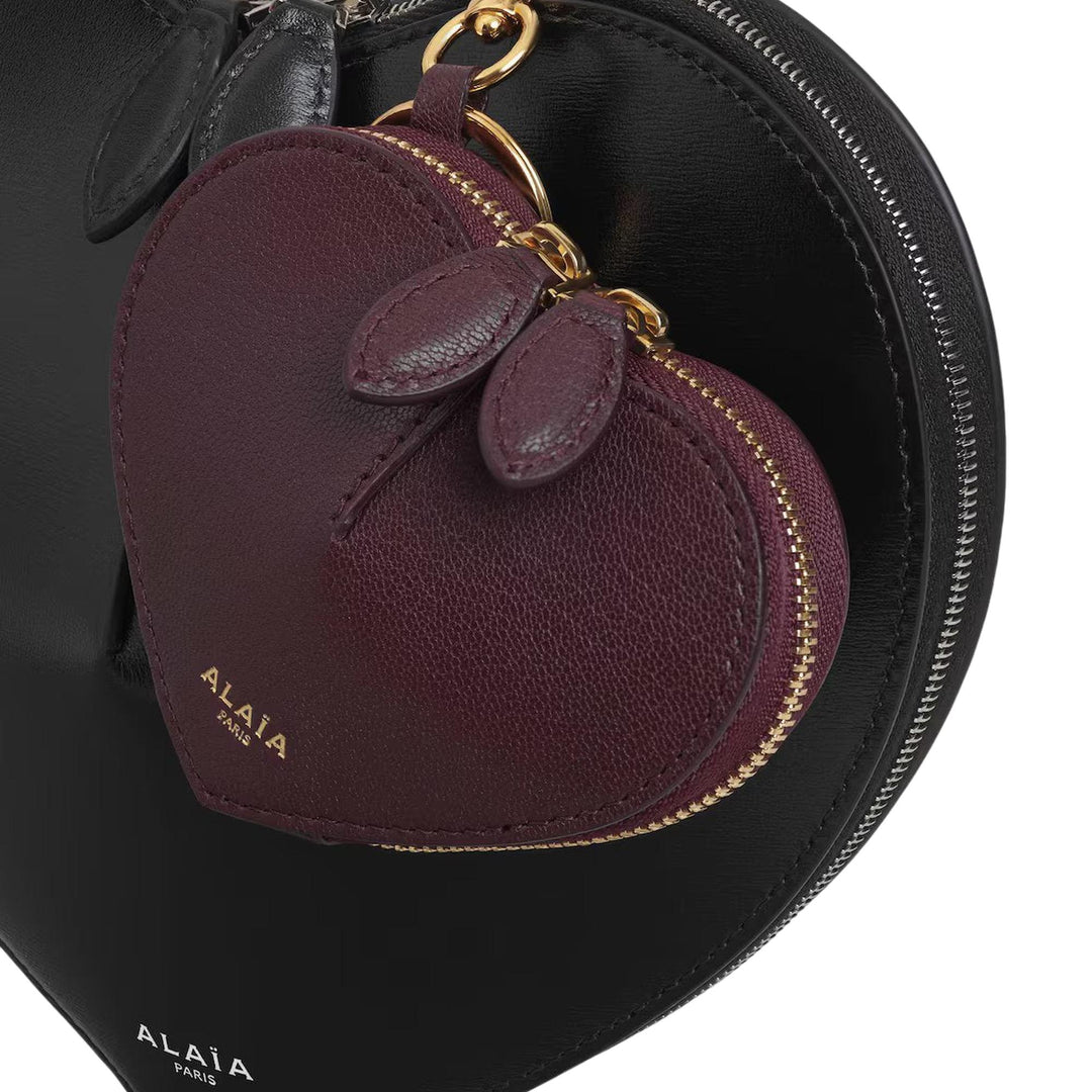 Club21 - ALAIA - Coin Purse Goatskin - COIN POUCHES - Burgundy