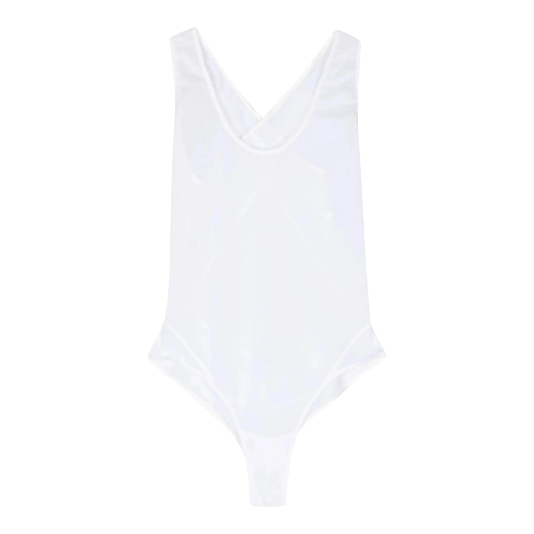 Club21 - ALAIA - Crossback Body - BODYSUITS - White