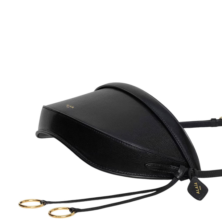 Club21 - ALAIA - EW Shoulder Bag Goatskin - HANDBAGS - Black