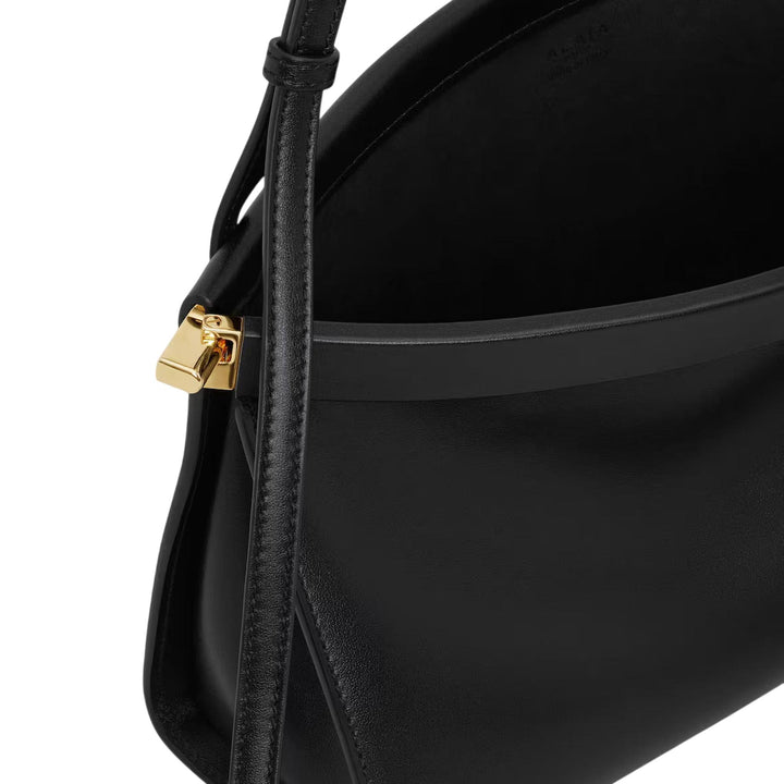 Club21 - ALAIA - East West M Glossy Calfskin - HANDBAGS - Black