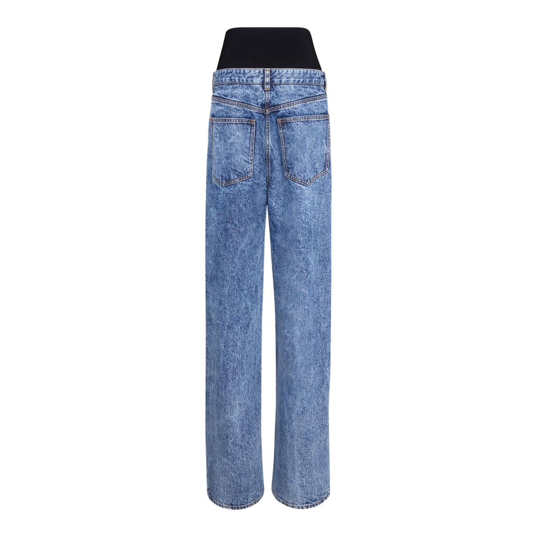Club21 - ALAIA - Knit Band Jeans - JEANS - Blue
