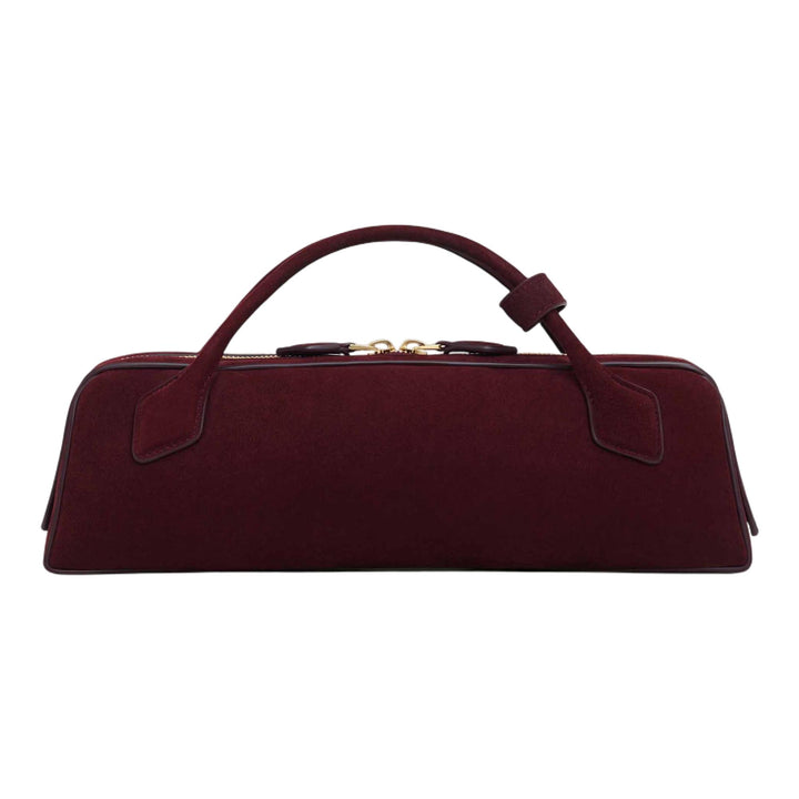 Club21 - ALAIA - Le Teckel Clutch - HANDBAGS - Maroon