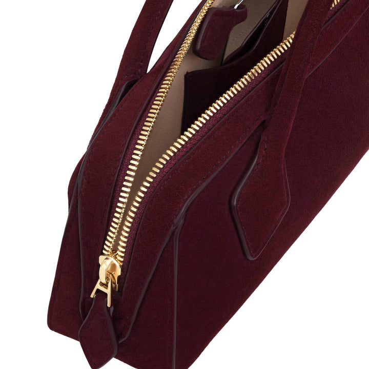 Club21 - ALAIA - Le Teckel Clutch - HANDBAGS - Maroon