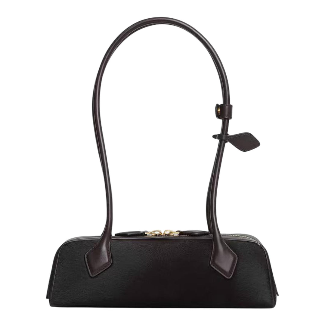 Club21 - ALAIA - Le Teckle Small Haircalf - HANDBAGS - Dark Brown