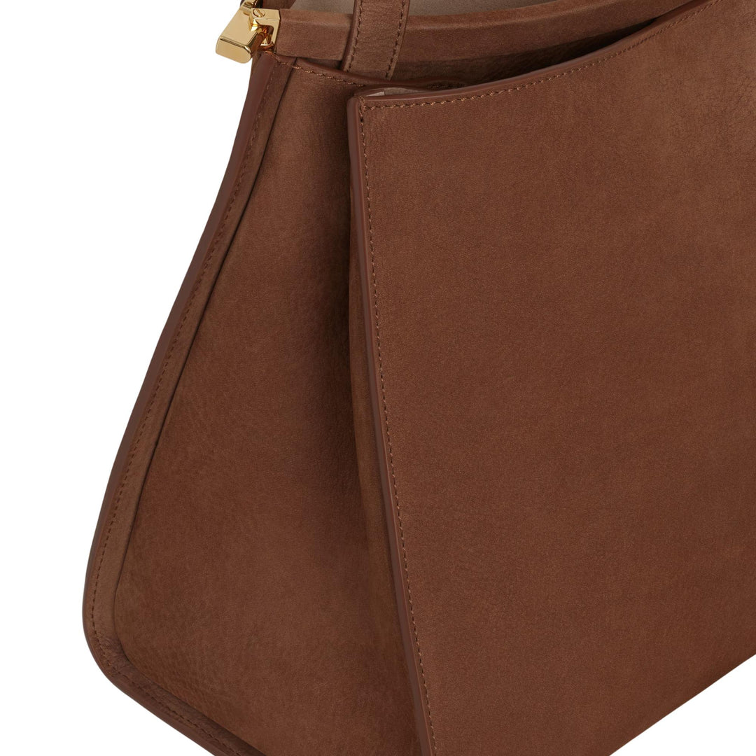 Club21 - ALAIA - Medium Square Bag - HANDBAGS - Brown