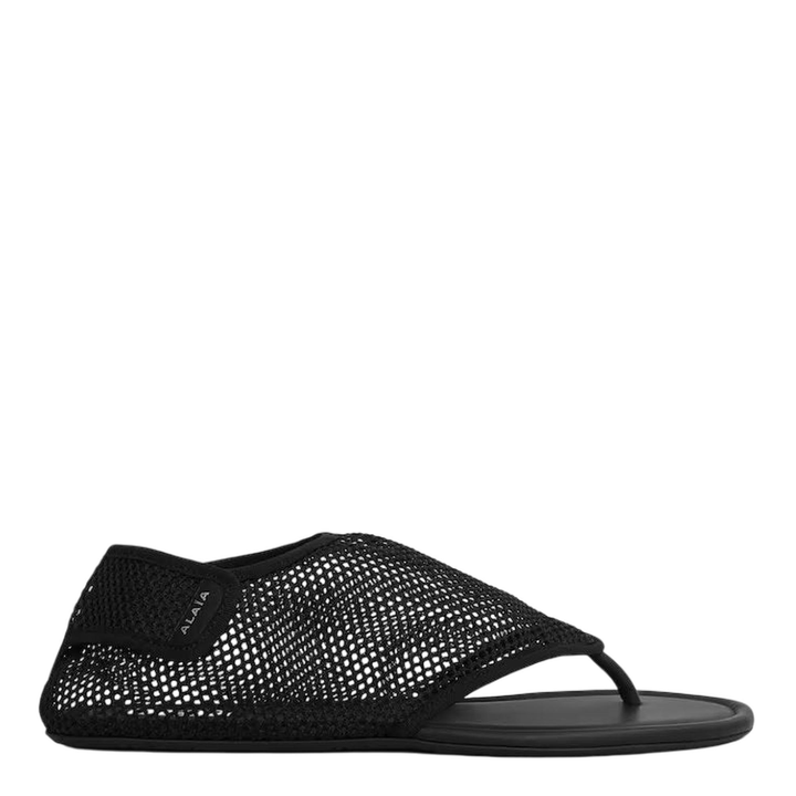 Mesh Thong Sandals