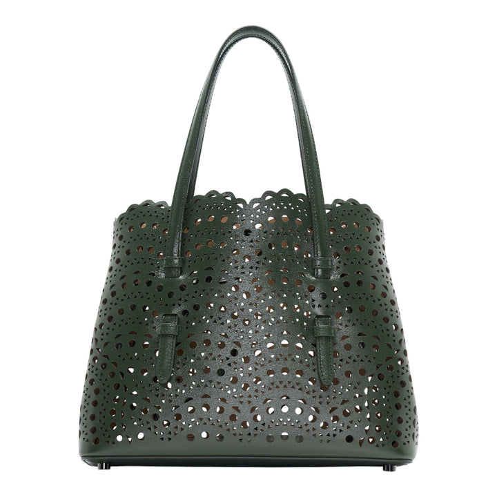 Club21 - ALAIA - Mina 25 Bag Calfskin - HANDBAGS - Olive
