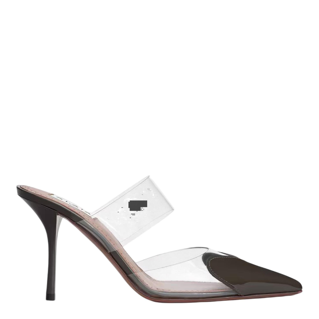 Mules 90 Patent Calfskin