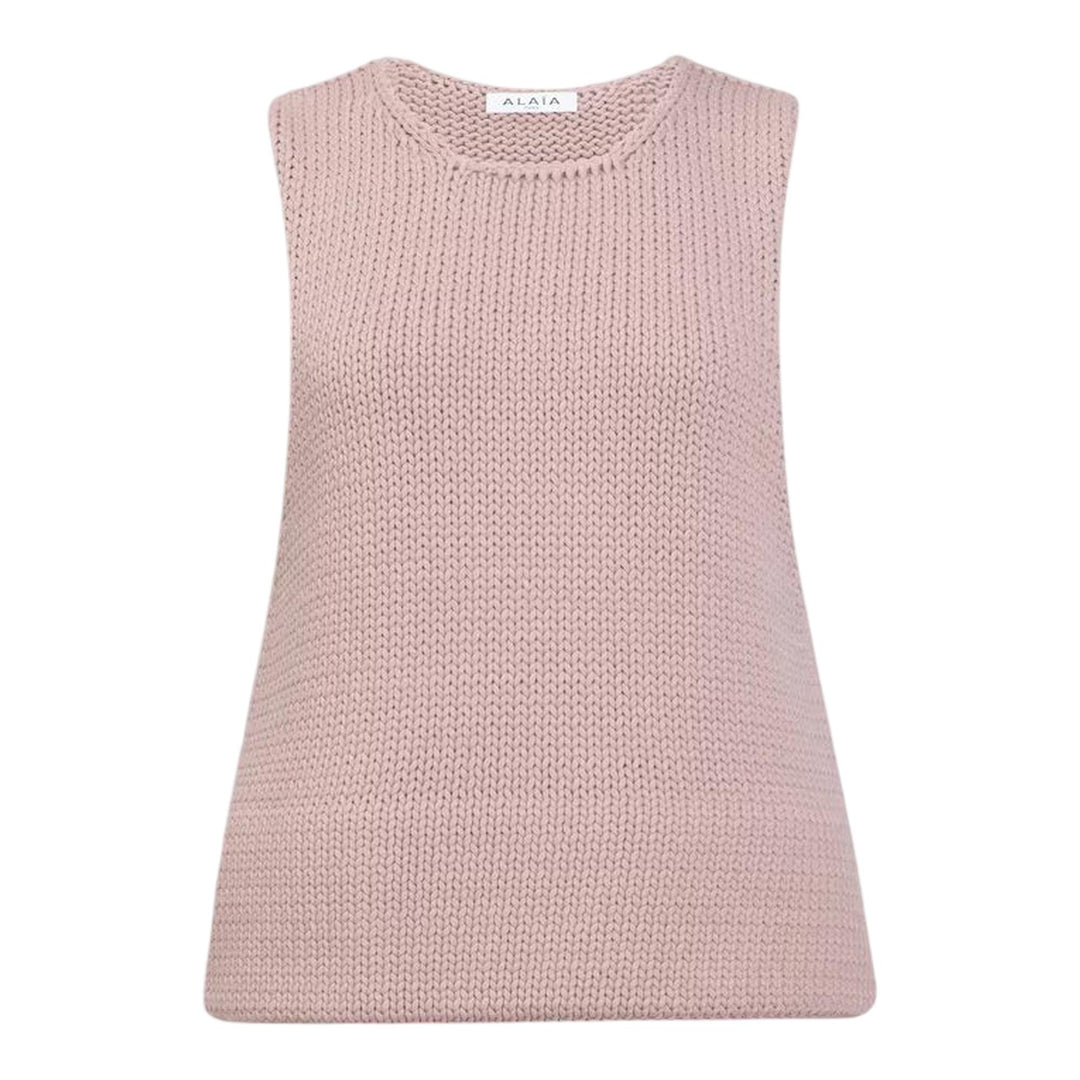 Club21 - ALAIA - Sleeveless Top - KNIT TOPS - Peach