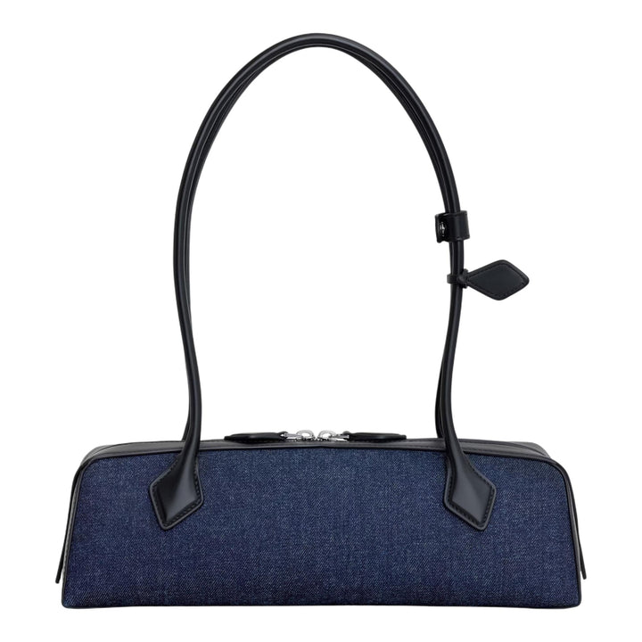 Club21 - ALAIA - Teckel Medium Bag - HANDBAGS - Denim